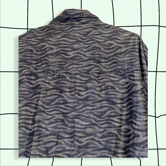 Scotch & Soda All-over Printed Loose-Fit Jacket Size Small - Picture 10 of 16